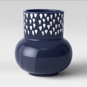 Blue and White Ceramic Vase 7x6
by Opalhouse.